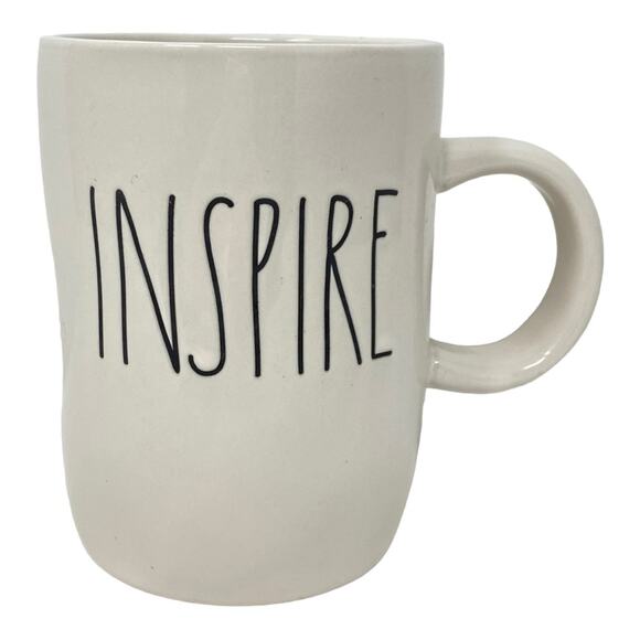 Rae Dunn Inspire Coffee Tea Mug Artisan Collection By Magenta White Black - Picture 5 of 5